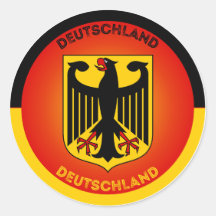 Deutschland-Wappen-Circle-Form