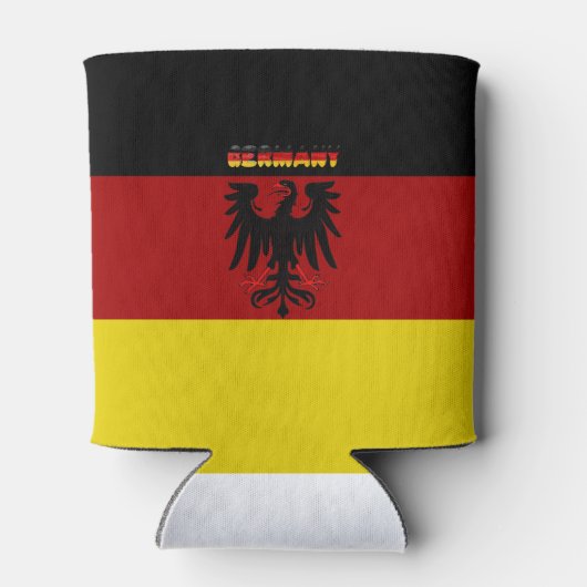 Deutschland-Wappen Dosenkühler (Rückseite)