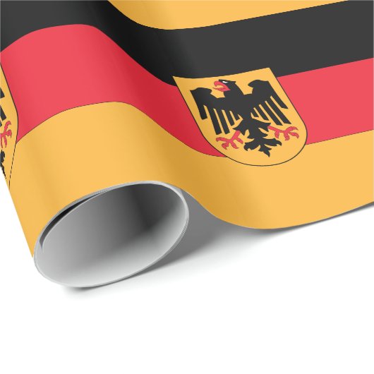 Deutschland-Wappen Geschenkpapier (Rolleneckpunkt)
