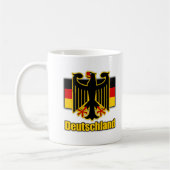 Deutschland-Wappen Kaffeetasse (Links)