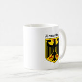 Deutschland-Wappen Kaffeetasse (VorderseiteRechts)