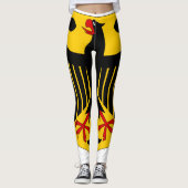 Deutschland Wappen Leggings (Vorderseite)
