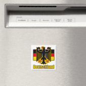 Deutschland-Wappen Magnet (In Situ (Geschirrspüler))