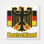 Deutschland-Wappen Magnet (Vorne)