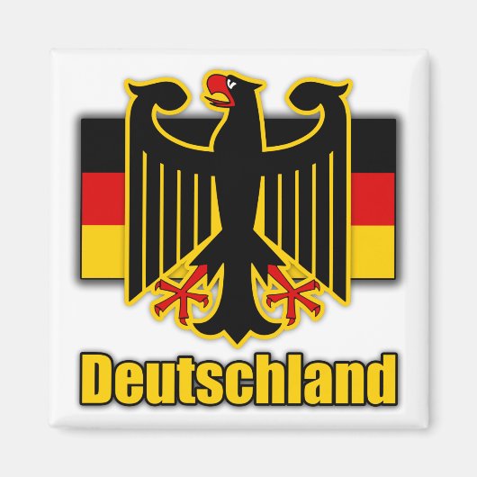 Deutschland-Wappen Magnet (Vorne)