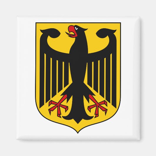 Deutschland-Wappen Magnet (Vorne)