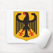 Deutschland-Wappen Mousepad (Mit Mouse)