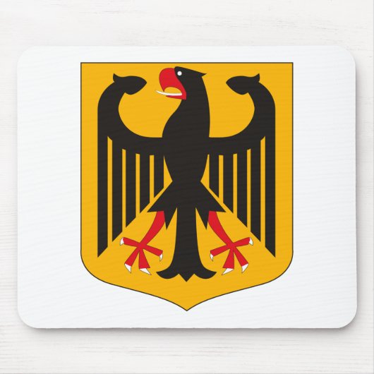 Deutschland-Wappen Mousepad (Vorne)