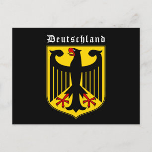 Deutschland-Wappen Postkarte