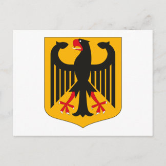 Deutschland-Wappen-Postkarte Postkarte