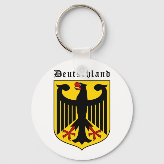 Deutschland Wappen Schlüsselanhänger (Vorderseite)