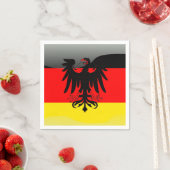 Deutschland-Wappen Serviette (Beispiel)
