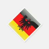 Deutschland-Wappen Serviette (Ecke)