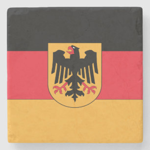 Deutschland-Wappen Steinuntersetzer