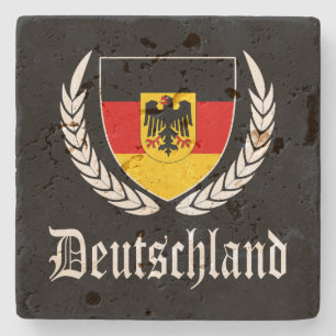 Deutschland-Wappen Steinuntersetzer