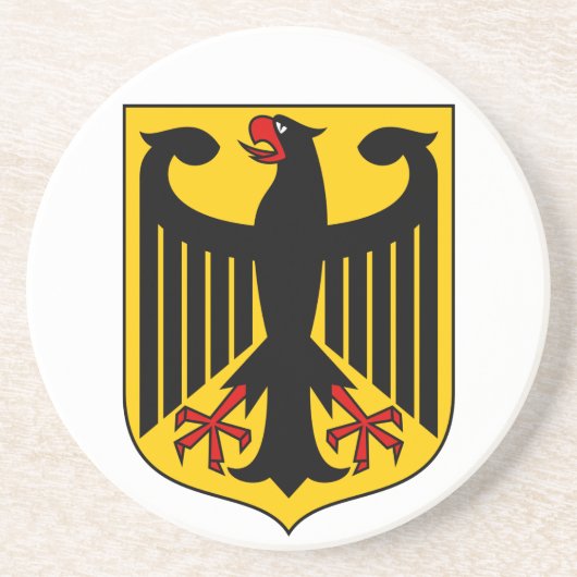 Deutschland-Wappen Untersetzer (Vorne)