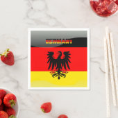 Deutschland-Wappenschild Papier Napkins Serviette (Beispiel)