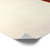 Deutschland Watercolor Map (Deutschland) Poster (Ecke)