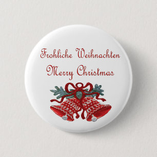 Deutschland-Weihnachtsknopf Button