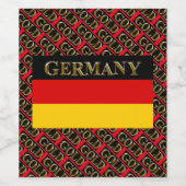 DEUTSCHLAND WEINETIKETT (Einzelnes Label)