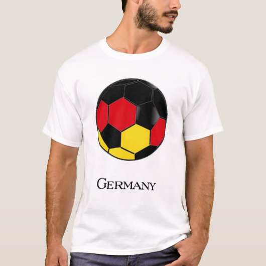 Deutschland-Weltmeisterschaft-Fußball-T - Shirt (Vorderseite)
