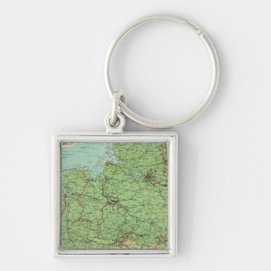 Deutschland Western Schlüsselanhänger (Vorne)