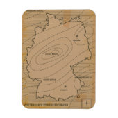 Deutschland: Wettervorhersage Magnet (Vertikal)