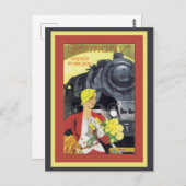 Deutschland will dich Vintag zu sehen Postkarte (Vorne/Hinten)