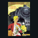 Deutschland Will dich Vintage Travel Poster zu seh<br><div class="desc">Vintage Reiseplakate, Gepäckaufkleber und Postkarten aus der ganzen Welt. Tolle Geschenkidee für Sammler! Karo unsere anderen Produkte mit diesem Design. Tragetaschen, T-Shirts und Tasse sind in vielen Stilen und Farben erhältlich. Nicht alle Bilder funktionieren bei allen Produkten gut. Wenn Sie ein Bild auf einem bestimmten Produkt platzieren möchten und Sie...</div>