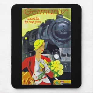 Deutschland Will, Sie zu sehen Mousepad