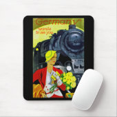Deutschland Will, Sie zu sehen Mousepad (Mit Mouse)
