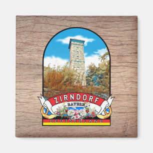 Deutschland Zirndorf Vintage souvenir Magnet