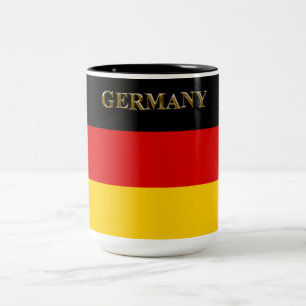 DEUTSCHLAND ZWEIFARBIGE TASSE