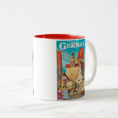 DEUTSCHLAND ZWEIFARBIGE TASSE (VorderseiteRechts)