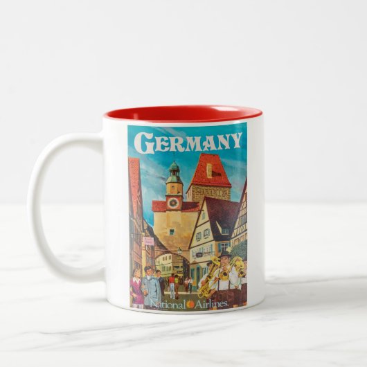 DEUTSCHLAND ZWEIFARBIGE TASSE (Links)
