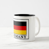 Deutschland Zweifarbige Tasse (VorderseiteRechts)