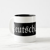 Deutschland Zweifarbige Tasse (Vorderseite Links)