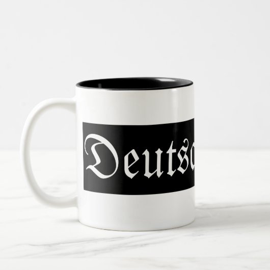 Deutschland Zweifarbige Tasse (Links)