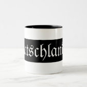 Deutschland Zweifarbige Tasse (Mittel)