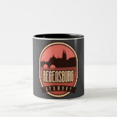 � Deutschland Zweifarbige Tasse (Mittel)