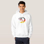 Deutschlandadlerkopf Hoodie (Vorne ganz)