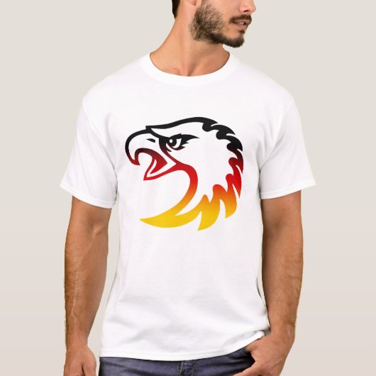Deutschlandadlerkopf T-Shirt (Vorderseite)
