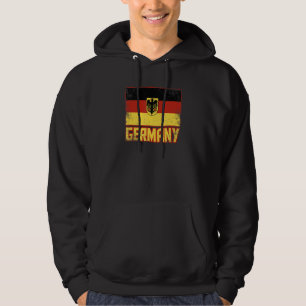 Deutschlandflagge Vintage Retro Land Deutschland G Hoodie