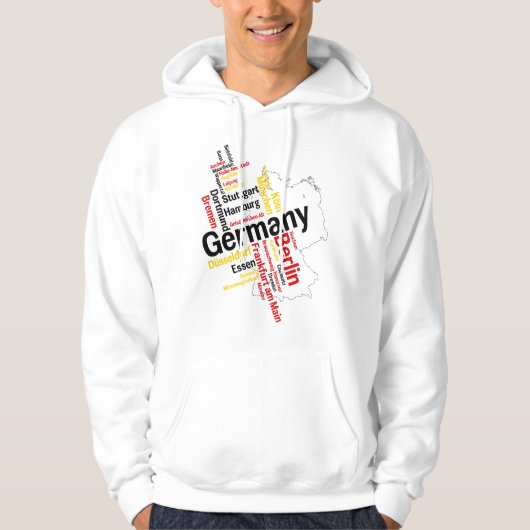 DeutschlandHoodie Hoodie (Vorderseite)