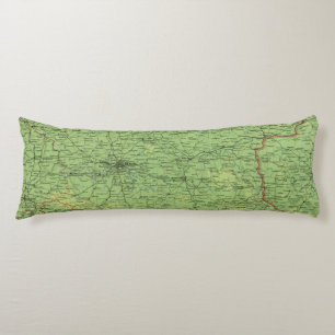 Deutschlandostabschnitt Seitenschläferkissen