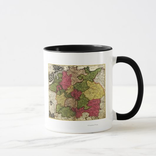 DeutschlandPanoramakarte Deutschland Tasse (Rechts)