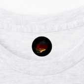 Deutschlands Flagge Etiketten (Befestigt)