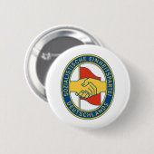 DeutschlandSED - deutsches sozialistisches Button (Vorne & Hinten)