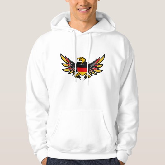 Deutschlandwappen Hoodie (Vorderseite)
