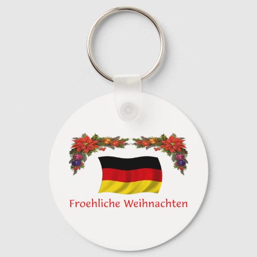 DeutschlandWeihnachten Schlüsselanhänger (Vorderseite)